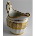 SOLD Chamberlain Worcester Milk Jug, 'Hambleton-fluted' Shape, Gold Etruscan Border, Pattern Number 354, c1805 SOLD