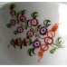 SOLD New Hall Tea Bowl and Saucer, Pattern 161, Stylistic Flower  Sprigs and Bouquet Decoration, Flower and Foliage Garland Border, c1795 SOLD 
