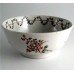 SOLD New Hall Slops Bowl, Pattern 191, Stylistic Flower Sprigs and  Bouquet Decoration, Flower and Foliage Garland Border, c1795 SOLD 