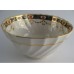 Factory 'X' (Keeling)  Slops Bowl, Shanked body with blue border, red flowers and gilded swags,  pattern 94, c1800-1805