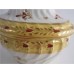 Rare Chamberlain Worcester Yellow Ground Oval Shanked  Sucrier and Cover, Red and Gilt Decoration, Pattern 221, c1800