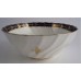 SOLD Flight and Barr Period Worcester Circular Shanked Slops Bowl, Blue and Gilt  Decoration with the 'Fly' pattern, c1790 SOLD 