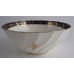 SOLD Flight and Barr Period Worcester Circular Shanked Slops Bowl, Blue and Gilt  Decoration with the 'Fly' pattern, c1790 SOLD 