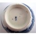 Caughley Scalloped Trio of Tea Bowl, Coffee Can and Saucer, Blue and White 'Pagoda'  Landscape Pattern,  c1785