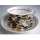 Hilditch Tea cup and Saucer, decorated with 'Boy Picking  Fruit', c1830