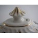 SOLD Coalport 'John Rose' Waisted Spiral Fluted Oval Teapot, 'Brown and  Gilded', Flower Sprig Decoration, c1800 SOLD 