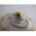 Coalport 'John Rose' Teapot, Waisted Spiral Fluted Oval 'Gilded' Flower Sprig Decoration, c1798