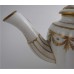 Coalport 'John Rose' Oval New Fluted 'Gilded Swags' Teapot,  c1800