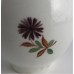 'First Period' Worcester Sparrow Beak Milk Jug, Pear Shape  Body, Polychrome Floral Decoration, c1770