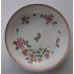 New Hall Tea Bowl and Saucer, Floral Decoration, c1795
