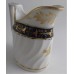 SOLD Coalport Oval Shanked Milk Jug, Blue and Gilt Decoration with 'Gilded Thistle', c1800 SOLD 