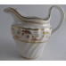 Worcester 'Flight & Barr' Period 'Waisted' Shanked Jug, with Delicate Gilded Decoration, c1795