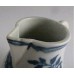 SOLD First Period Worcester Sparrow Beak Milk Jug, Decorated With The 'Three Flower' Pattern, c1780 SOLD