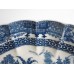 Caughley Melon Shape Printed Underglaze Blue 'Full Nankin' Dish, c1785