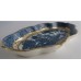 SOLD Caughley Spoon Tray, Blue & White 'Pagoda' Pattern Decoration, Elongated Hexagonal Shape, 'S' Caughley Maker's Mark, c1785 SOLD 