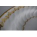 Coalport Spiral Shanked Plate, Gilded Leaf Garland Decoration, c1800