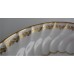 Coalport Spiral Shanked Plate, Gilded Leaf Garland Decoration, c1800