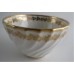 SOLD Coalport Spiral Shanked Tea Bowl, Gilded Leaf Garland Decoration, c1800 SOLD