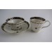 SOLD Worcester Oval Shanked Trio, Blue and Gilt Decoration with 'Bluebell pattern', c1795 SOLD 