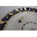 SOLD Worcester Oval Shanked Trio, Blue and Gilt Decoration with 'Bluebell pattern', c1795 SOLD 