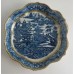 SOLD Caughley Hexagonal Shape Printed Underglaze Blue 'Pagoda' Teapot Stand, c1785 SOLD
