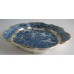 SOLD Caughley Hexagonal Shape Printed Underglaze Blue 'Pagoda' Teapot Stand, c1785 SOLD