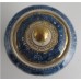 SOLD Caughley 'Barrel' Shaped Vertically Moulded Tea Canister, Decorated with Blue & White 'Pagoda' Pattern, c1785 SOLD