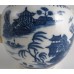 SOLD Caughley globular form Teapot, printed in blue and white with 'Willow Nankin' pattern with richly applied gilding, Salopian 'S' mark, c1785 SOLD