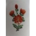 Worcester Tea Canister, Floral Polychrome enamel decoration, c1775
