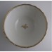 SOLD Rare Chamberlain's Worcester Yellow Ground Oval Shanked Slops Bowl, Gilt Decoration, Pattern 124, c1800 SOLD