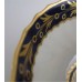 SOLD Flight and Barr period Worcester Shanked Tea Bowl and Saucer, Blue and Gilt Decoration with the 'Fly' pattern, c1790 SOLD