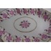 Worcester Rare Spoon Tray, Red Spot Flower Pattern Decoration, Elongated Hexagonal Shape, c1785