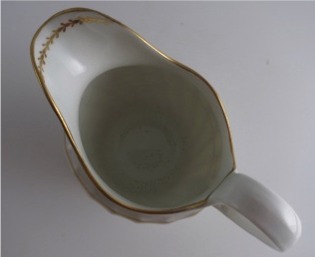 Worcester 'Flight & Barr' Period 'Waisted' Shanked Jug, with Delicate Gilded Decoration, c1795