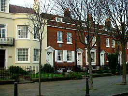 Mile End Terrace showing Dickens Birthplace
