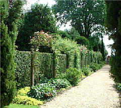 The grounds of Ickworth house.