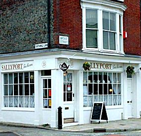 Sallyport Tea Rooms, 35 Broad St, Old Portsmouth