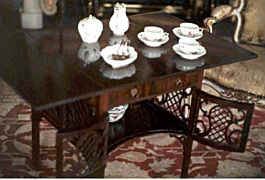 Set for tea in The Little Parlour